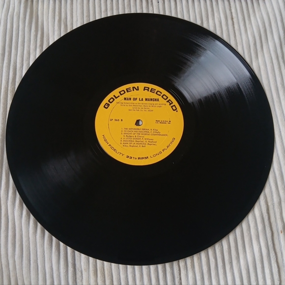 The Golden Records Version of Man Of La Mancha LP - 1972 - Picture 4 of 4